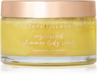 Crystallove Crystalized Shimmer Body Scrub Scrub σώματος αστραφτερό 200 γρ