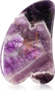 Crystallove Amethyst Gua Sha accesorio para masaje 1 ud