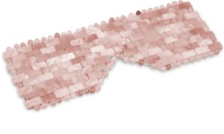 Crystallove Rose Quartz Mask maschera contorno occhi 1 pz