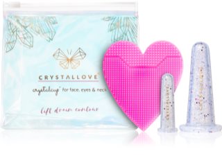 Crystallove Crystalcup Gesichts-Schröpfen-Set