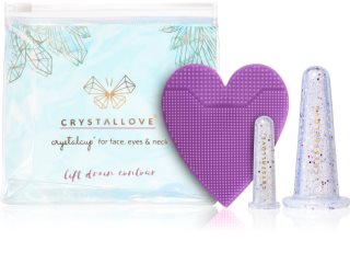 Crystallove Crystalcup conjunto accesorio de ventosas faciales