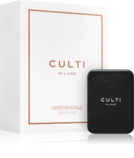 Culti Car Diffuser Black Mareminerale vůně do auta + náhradní náplň 73x53 cm