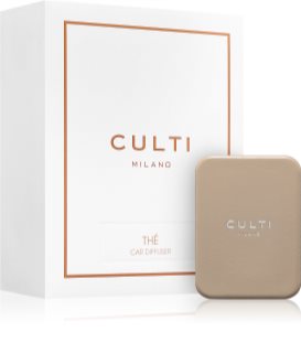 Culti Car Diffuser Taupe Thé deodorante per auto + ricarica 73x43 cm