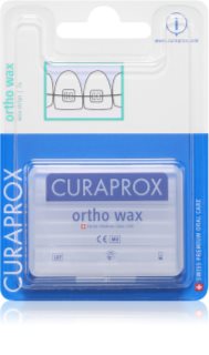 Curaprox Ortho Wax Cera ortodontia para aparelhos dentários 7 un.
