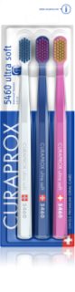 Curaprox 5460 Ultra Soft brosse à dents 3 pcs
