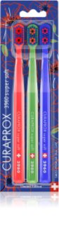 Curaprox Limited Edition Poppies fogkefék 3960 Super Soft 3 db