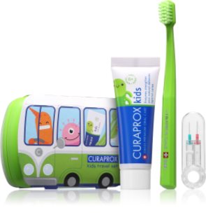 Curaprox Kids Travel Set дорожній набір для зубів, язика та ясен