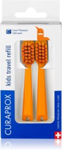 Curaprox Kids Travel refill Varuharjapead hambaharjale
