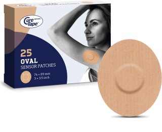 CureTape® Sensor Patches Classic kryjący plaster elastyczny