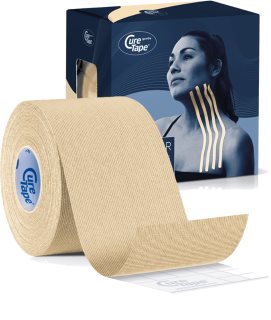 CureTape® Gentle taśma do tapingu do skóry wrażliwej kolor Beige 5 m