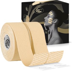 CureTape® Beauty taśma do tapingu do twarzy szerokość 2,5 cm 2x5 m