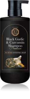 DAENG GI MEO RI Black Garlic & Curcumin Shampoo hloubkově regenerační šampon pro růst vlasů a posílení od kořínků 500 ml