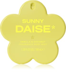DAISE Sunny Daise brume corps pour femme Vanilla & Coconut 100 ml