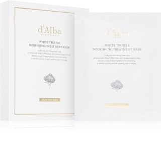 d'Alba White Truffle Nourishing Treatment Mask Intensivt fuktgivande ansiktsmask med lugnande egenskaper 5x25 ml