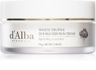 d'Alba White Truffle Double Serum & Cream pinguldav päevakreem ja -seerum kaks-ühes 70 g