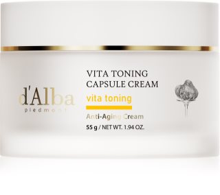 d'Alba Vita Toning Capsule Cream tiefenwirksame feuchtigkeitsspendende Creme zur Verjüngung der Gesichtshaut 55 g