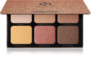 Danessa Myricks Beauty Lightwork multifunkčná paleta na tvár odtieň II 6x8 g