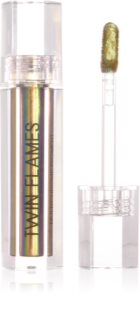 Danessa Myricks Beauty Twin Flames sombra de olhos líquida com brilho tom Olivine 2.5 ml