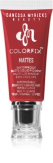 Danessa Myricks Beauty Colorfix Mattes daudzfunkcionāls grims acīm, lūpām un sejai (tonis) Primary Red 10 ml
