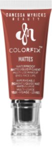 Danessa Myricks Beauty Colorfix Mattes maquillage multi-usage pour les yeux, les lèvres, et le visage teinte Chestnut 10 ml