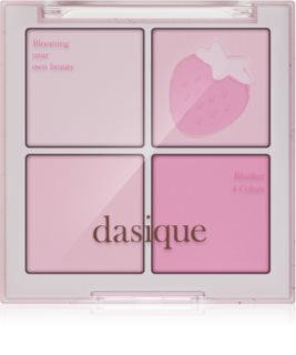 Dasique Blending Mood Cheek Blush Palette for healthy look shade 06 Berry Smoothie 10 g