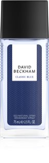 David Beckham Classic Blue deodorant s rozprašovačem pro muže 75 ml