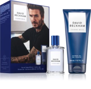 David Beckham Classic Blue darčeková sada pre mužov