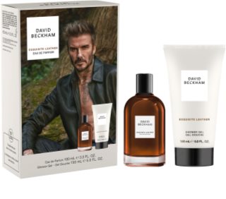 David Beckham Exquisite Leather Coffret cadeau pour homme