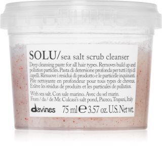Davines Essential Haircare SOLU Sea Salt Scrub Cleanser čisticí peeling pro všechny typy vlasů