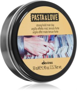Davines Pasta & Love Strong-Hold Mat Clay hair styling clay matt 50 ml