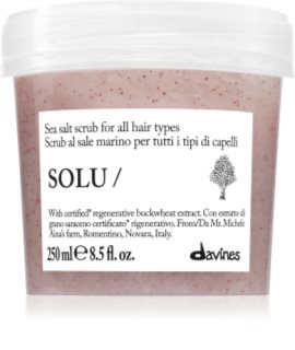 Davines Solu Sea Salt Scrub Dziļi attīrošs pīlings visiem matu tipiem 250 ml