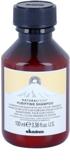 Davines Naturaltech Purifying Shampoo puhdistava shampoo hilsettä vastaan 100 ml