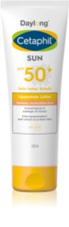 Daylong Cetaphil SUN Liposomal Lotion leite solar para pele sensível SPF 50+ 200 ml