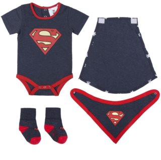 DC Comics Superman dárková sada pro miminka 6-12m