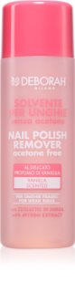Deborah Milano Nail Polish Remover Nagellackentferner ohne Aceton s vanilkovou vůní 120 ml
