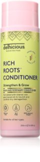 delhicious RICH ROOTS Repair & Shine Conditioner obnovujúci kondicionér na lesk a hebkosť vlasov 250 ml