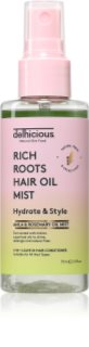 delhicious RICH ROOTS 5-in-1 Hair Oil Mist condicionador sem enxaguar em spray 75 ml