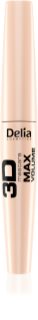 Delia Cosmetics Mix&Match 3D MAX Volume μάσκαρα για όγκο και διαχωρισμό των βλεφαρίδων απόχρωση Black 12 ml