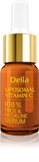 Delia Cosmetics Professional Face Care Vitamin C sérum iluminador com vitamina C para rosto, pescoço e decote 10 ml