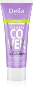 Delia Cosmetics It's Real Cover fond de teint couvrant teinte 204 frappe 30 ml