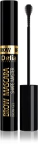 Delia Cosmetics Brow Mascara Shape Master řasenka na obočí odstín 03 Black 11 ml