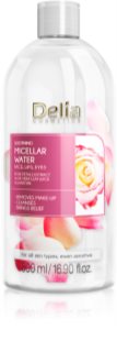 Delia Cosmetics Micellar Water Rose Petals Extract umirujuća micelarna voda za čišćenje 500 ml