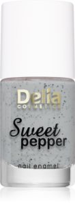 Delia Cosmetics Sweet Pepper Black Particles лак для нігтів