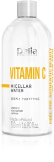 Delia Cosmetics Authentic Beauty Vitamin C Puhastav mitsellaarvesi C-vitamiiniga 500 ml