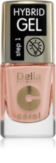 Delia Cosmetics Coral Nail Enamel Hybrid Gel vernis à ongles gel