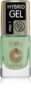Delia Cosmetics Coral Nail Enamel Hybrid Gel geelikynsilakka sävy 138 11 ml