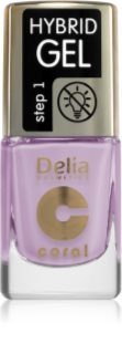 Delia Cosmetics Coral Nail Enamel Hybrid Gel lac de unghii sub forma de gel