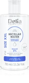 Delia Cosmetics You Define água micelar de limpeza com efeito hidratante 750 ml