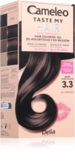Delia Cosmetics Cameleo Taste My Hair tinta semipermanente per capelli colore 3.3 Dark Chocolate 1 pz
