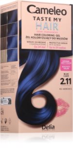 Delia Cosmetics Cameleo Taste My Hair polutrajna boja za kosu nijansa 2.11 Blue Cake 1 kom